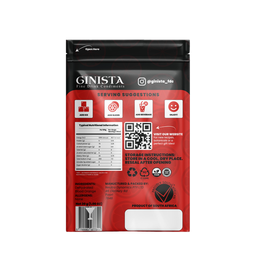 Dried Blood Orange Slices (30g)