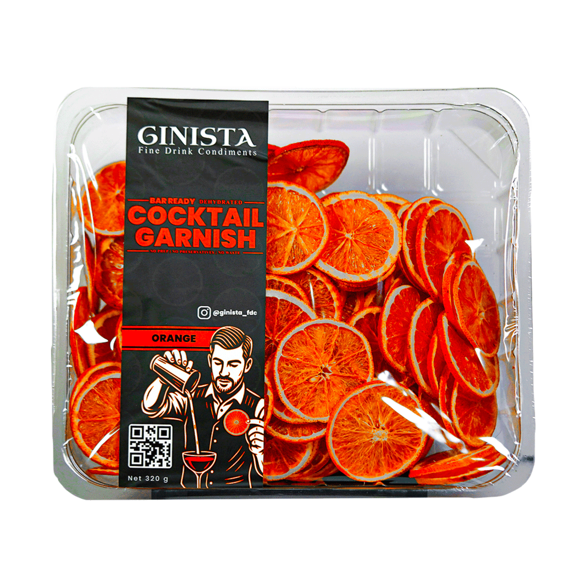 Dried Orange Tray 320g