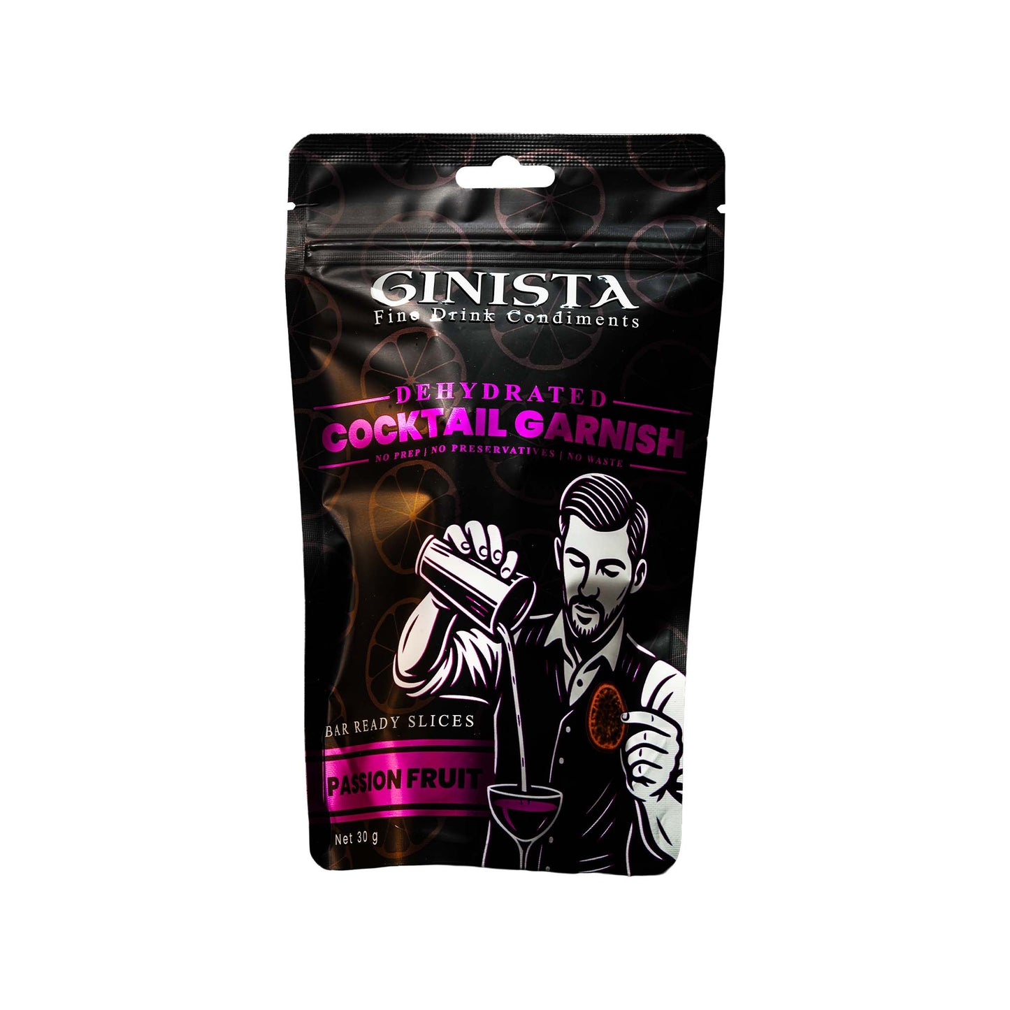 Dried Passion Fruit Slices (30g)