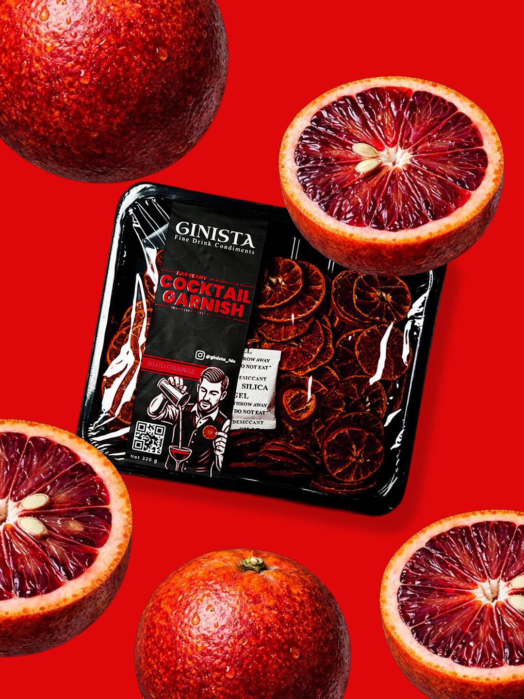 Dried Blood Orange Tray 320g