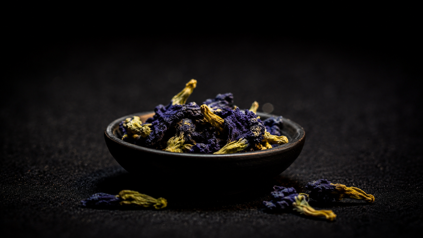 Premium Blue Pea Flowers