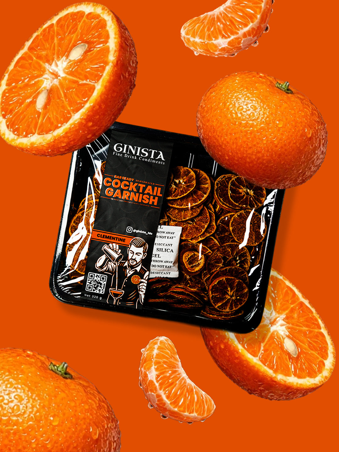 Dried Clementine Tray 320g