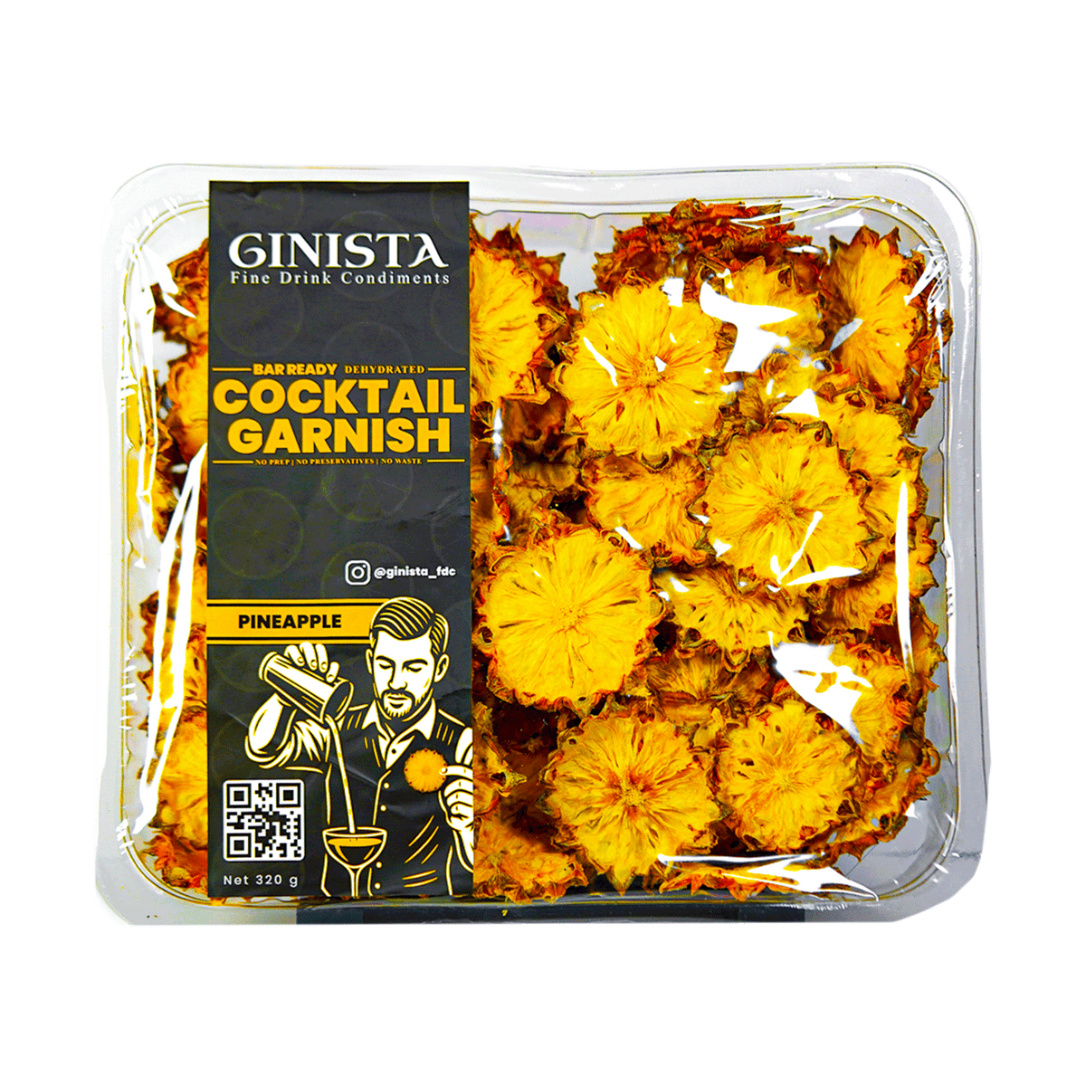 Dried Pineapple Tray 320g
