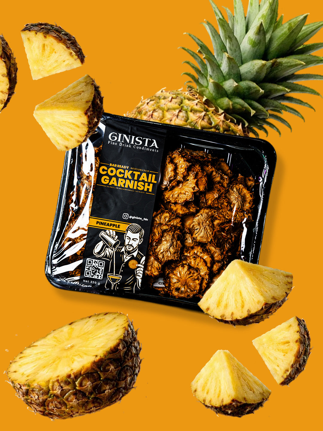 Dried Pineapple Tray 320g